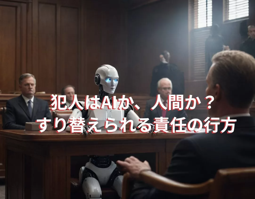 犯人はAIか、人間か？ すり替えられる責任の行方