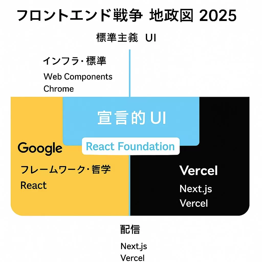 フロントエンド戦記2025 ─ React覇権と三極構造の終焉