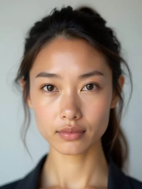 ChatGPTを使った履歴書写真の印象補正Before