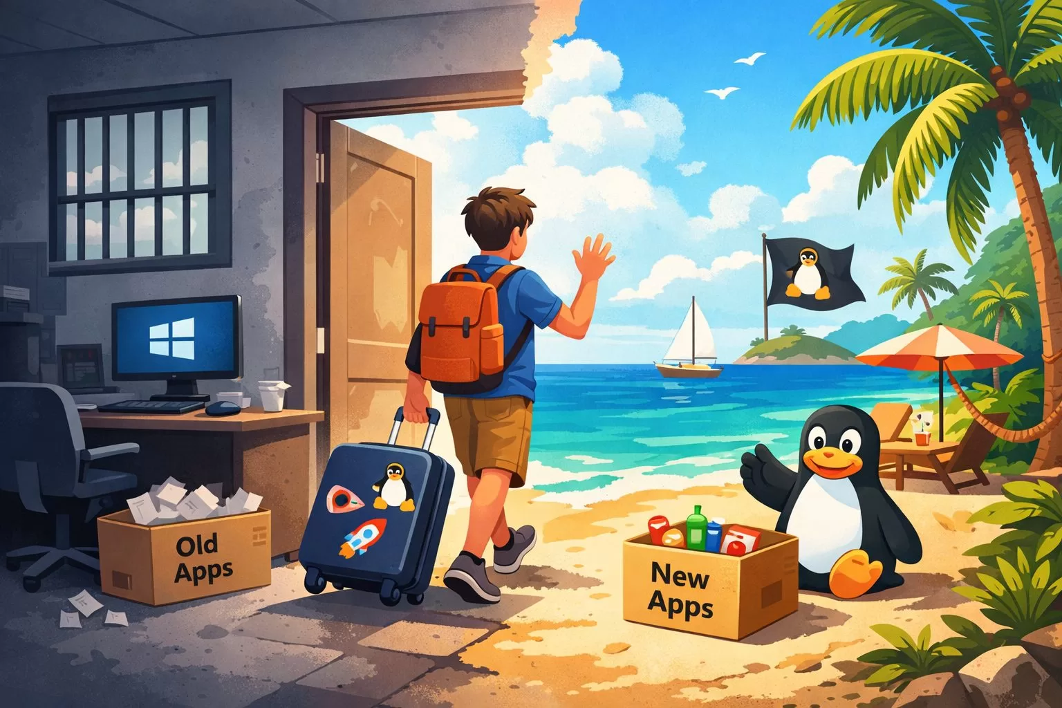 WindowsからLinuxへ引っ越すときの現実：使える代替アプリ、諦めるソフト