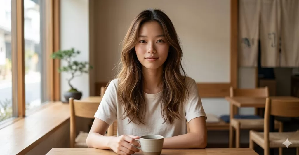 Nano Bananaによるカフェシーン生成結果