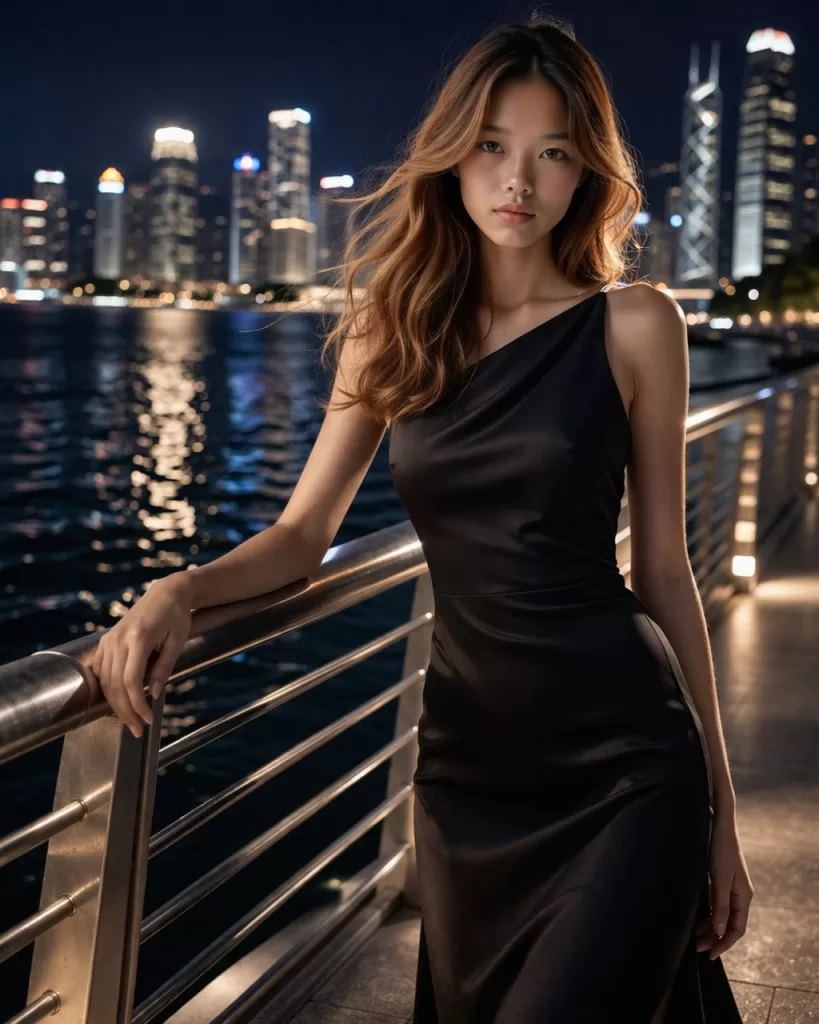 GPT Imagesによる夜景シーン生成結果